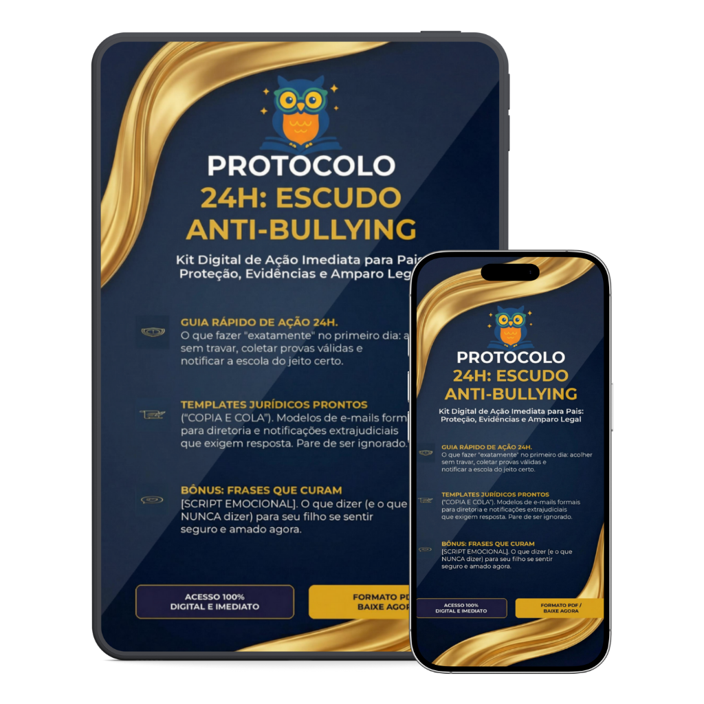 E-book Protocolo 24H: Escudo Anti-Bullying